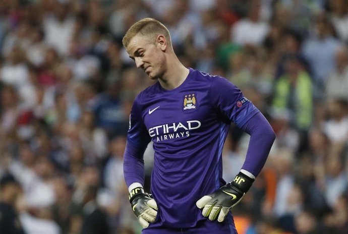 Joe Hart, portero del Manchester City