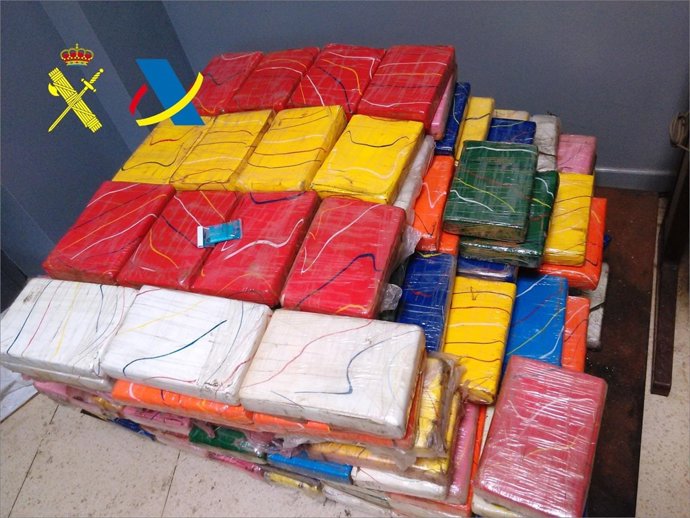 Cocaína intervenida en el puerto de Algeciras