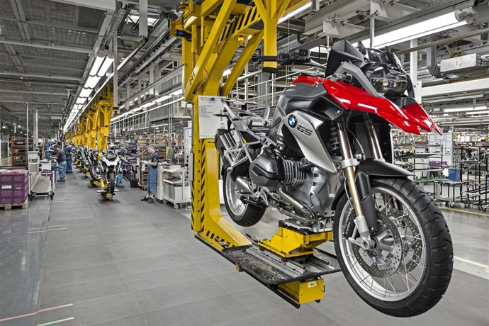 Producción de la BMW GS en Berlín
