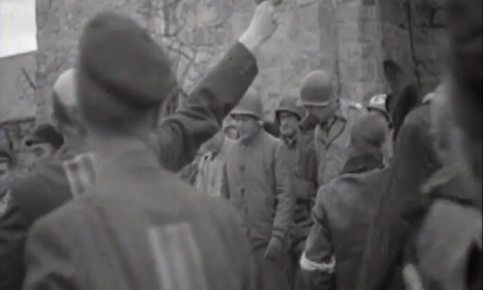 Salida de los españoles prisioneros en Mauthausen