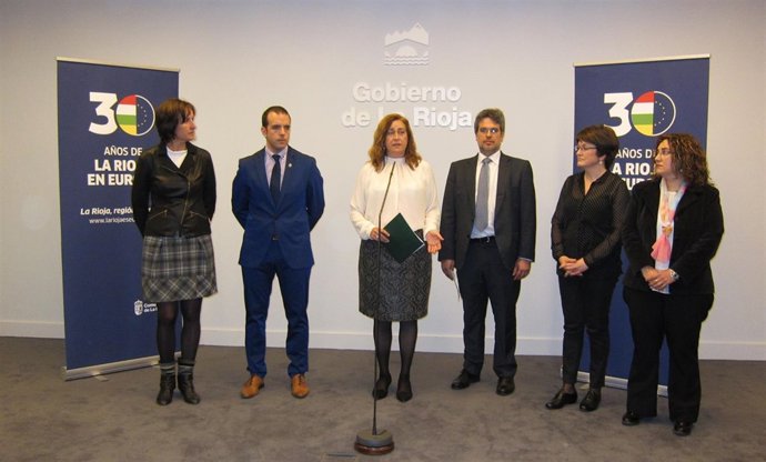 Presentación 30 años de La Rioja en Europa
