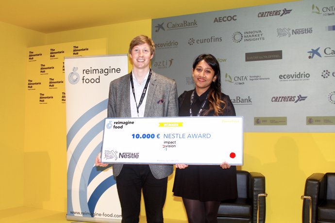 Nestlé premia a la 'startup' Impact Vision en los galardones Food-Tech