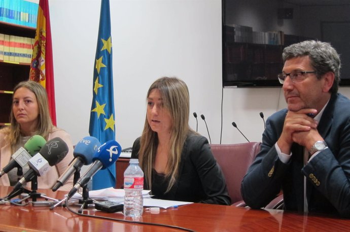 Yarina Flores, Inés Carreras y Javier Luna