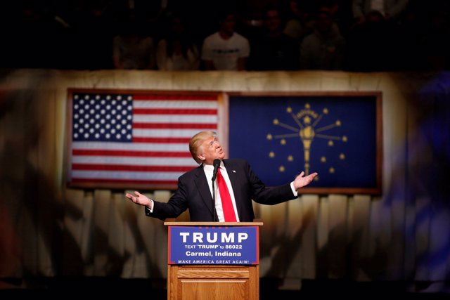 Donald Trump, aspirane en las primarias del Partido Republicano