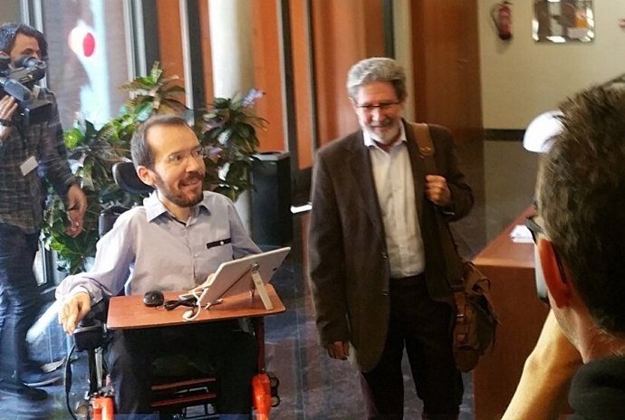 Pablo Echenique y Adolfo Barrena 