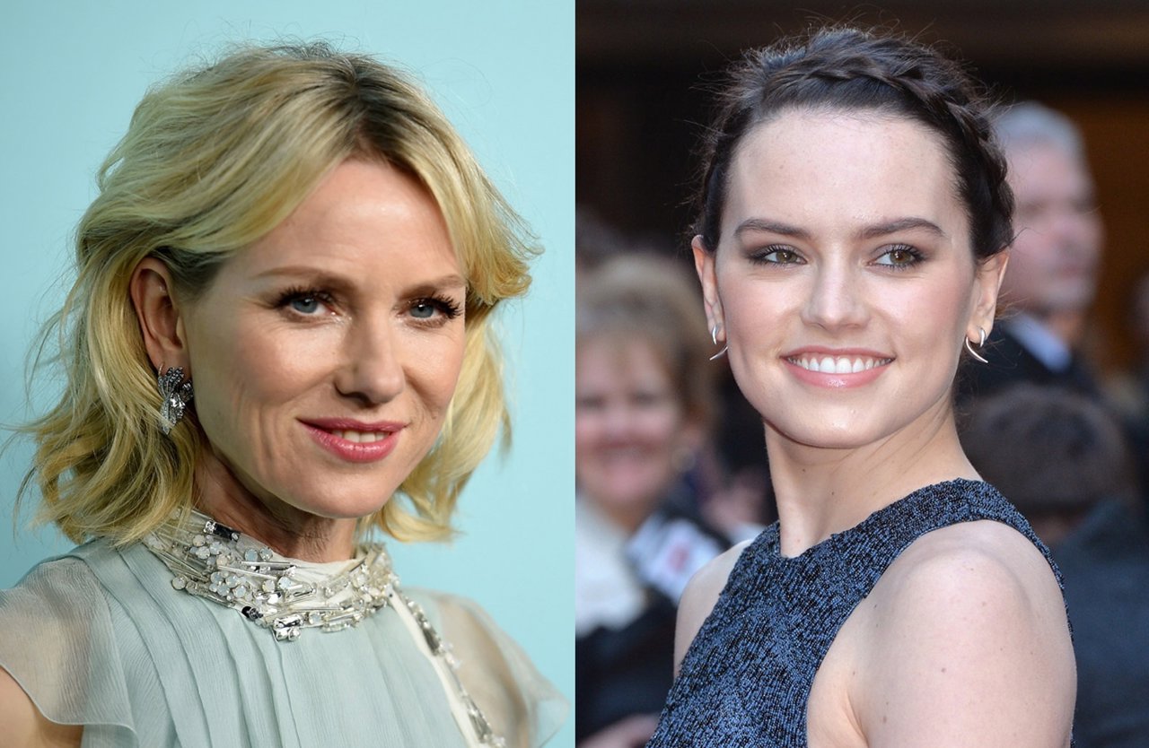 Naomi Watts y Daisy Ridley