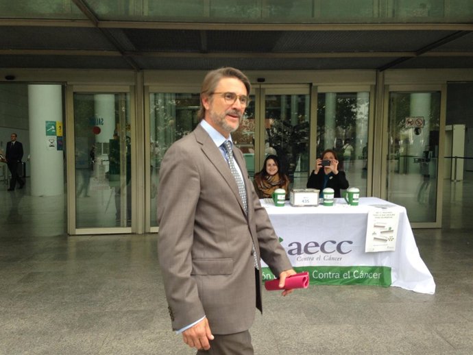 Pablo Broseta, a su salida de los juzgados de Valencia