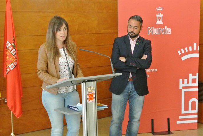 Rueda de prensa de Rebeca Pérez y Rafael Gómez