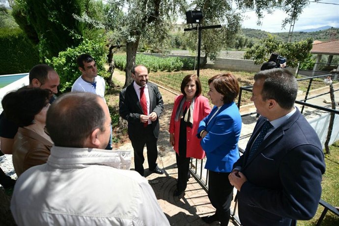 La consejera de Igualdad en una comunidad terapéutica de Proyecto Hombre
