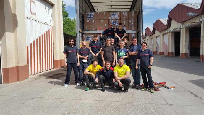 Envio Del Cuarto Trailer A GRECIA, Para Ayuda A Los Refugiados "Descalzate Por L