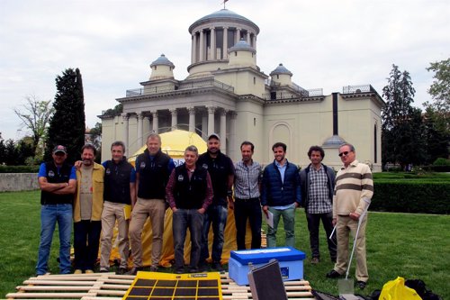 Equipo de la expedición Trineo de Viento 2016