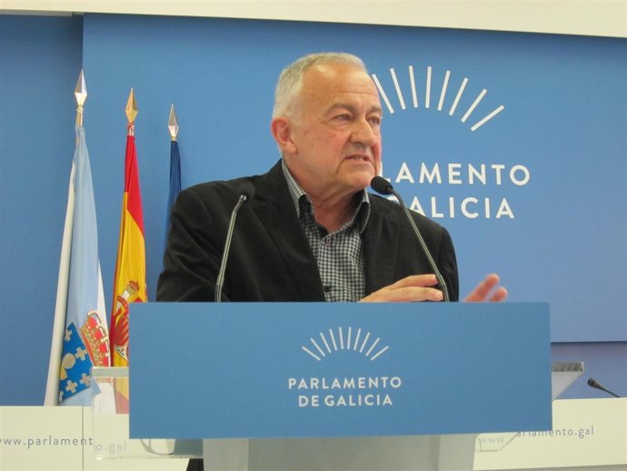 El portavoz parlamentario del PSdeG, José Luis Méndez Romeu