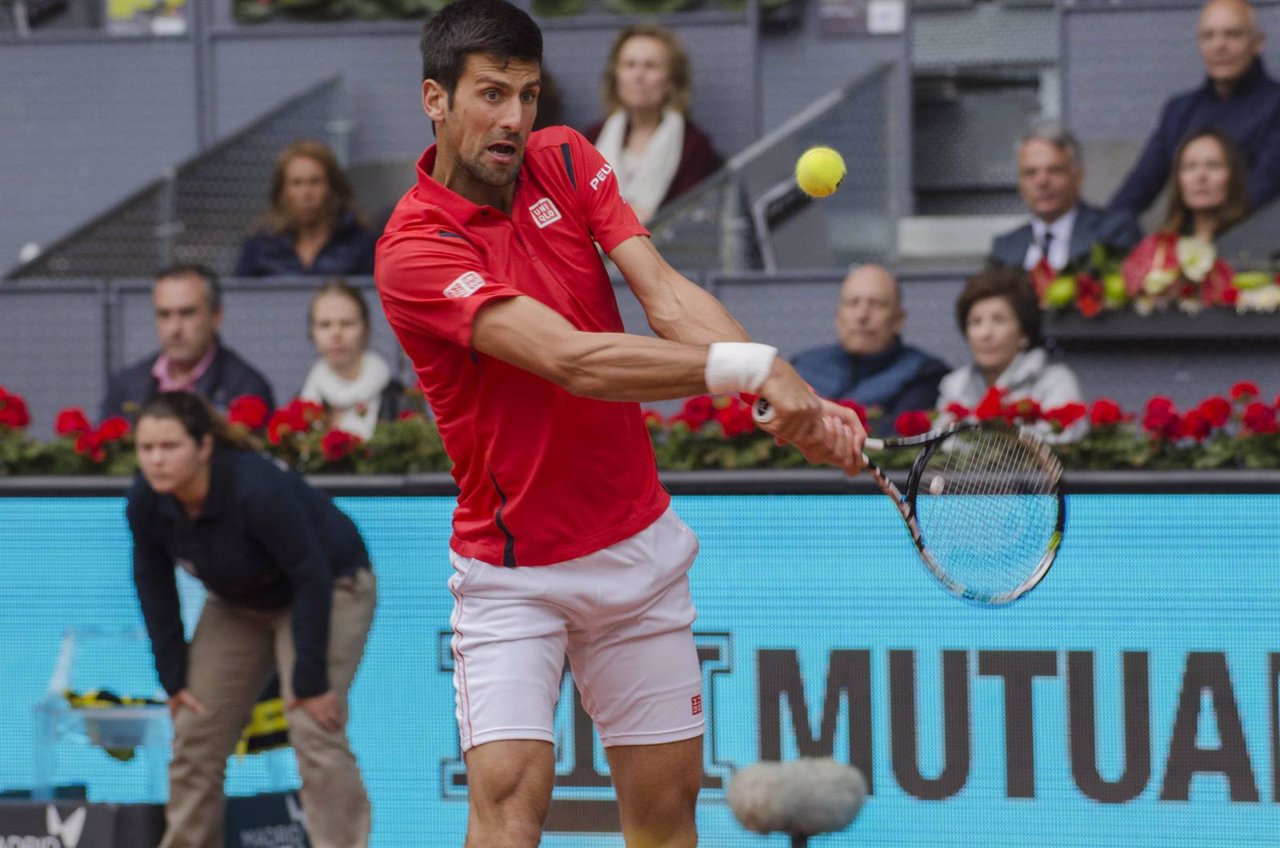 Novak Djokovic, número uno del mundo en el Mutua Madrid Open