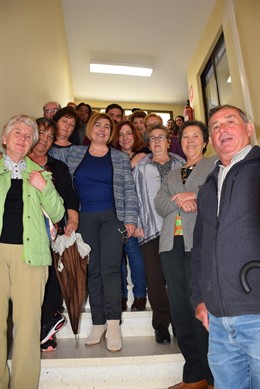 Rosario Cordero visita Piedras Albas