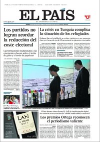 Las portadas de los periódicos de hoy, viernes 6 de mayo de 2016