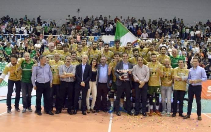 Unicaja Almería, campeón de la Superliga de voleibol