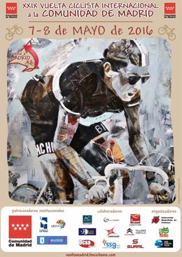 Carte Vuelta Ciclista Internacional a la Comunidad de Madrid