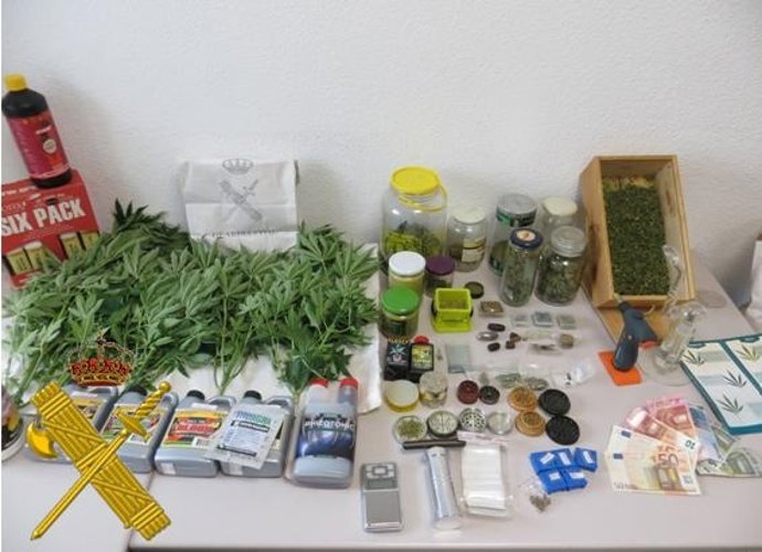 Los objetos incautados