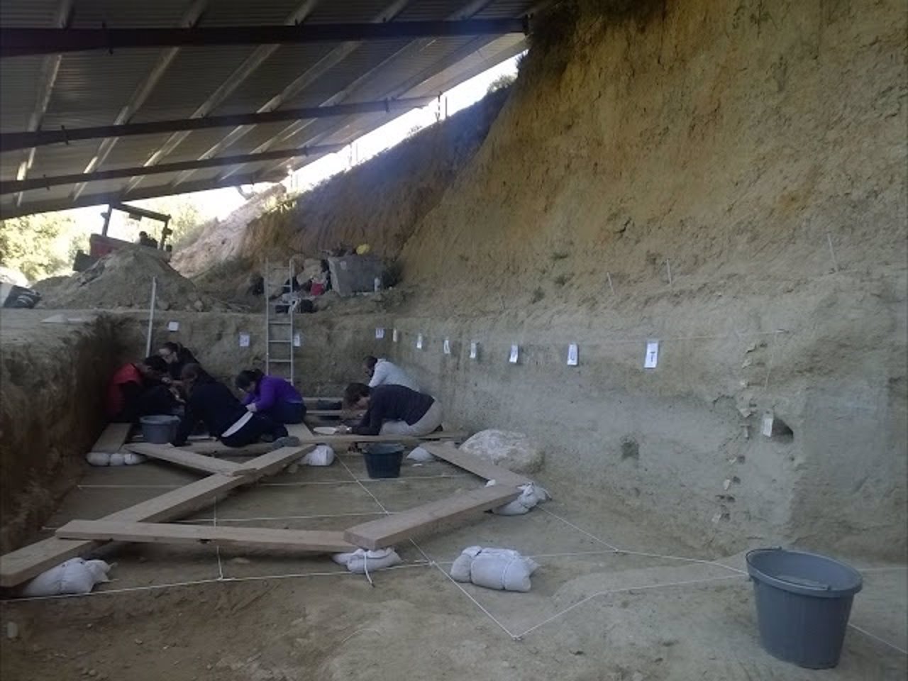 Campaña de excavación en La Boella