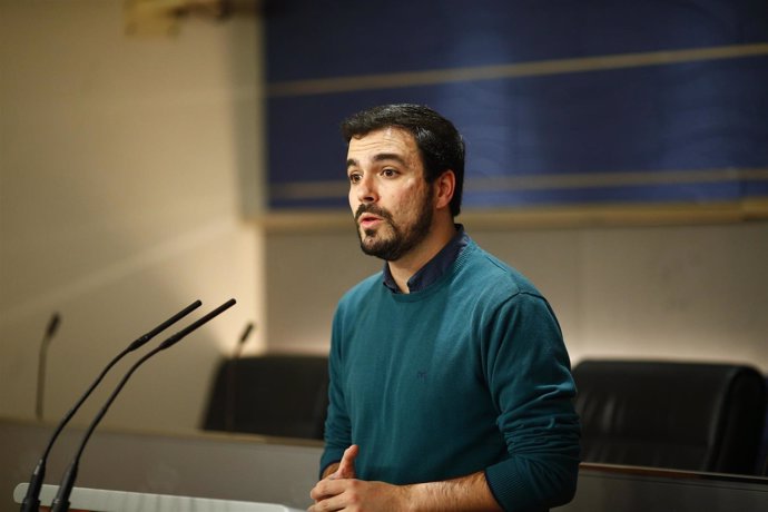 Alberto Garzón en el Congreso