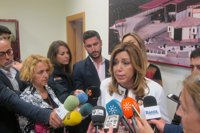 Susana Díaz: El PSOE sale a ganar frente a "sorpassos que suenan a broma"