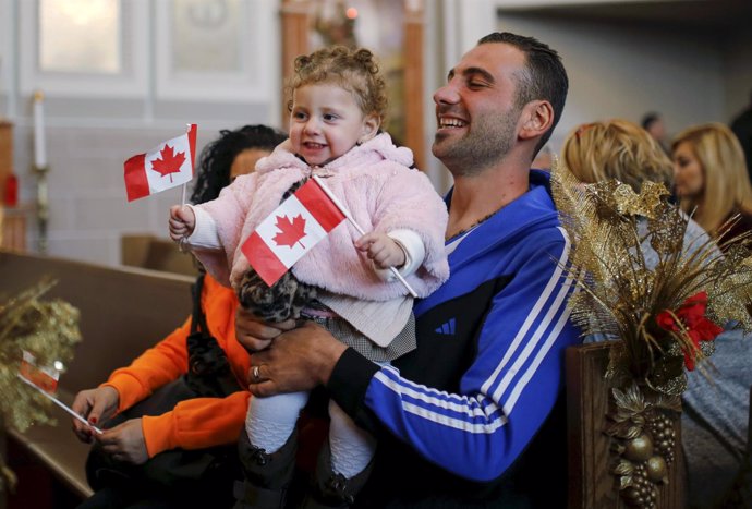 Refugiados sirios en Canadá