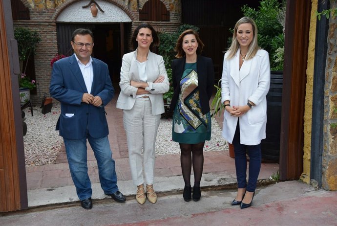 Miguel Angel Heredia visita el Catering