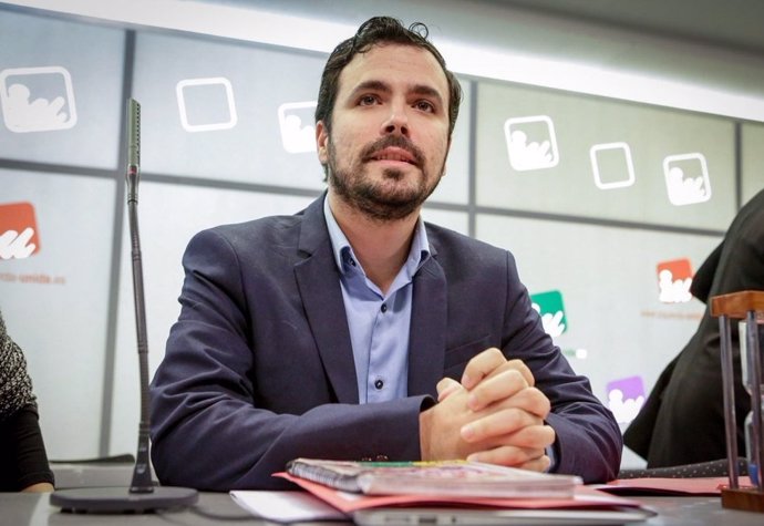 Alberto Garzón en el Consejo Político Federal de IU, Izquierda Unida 