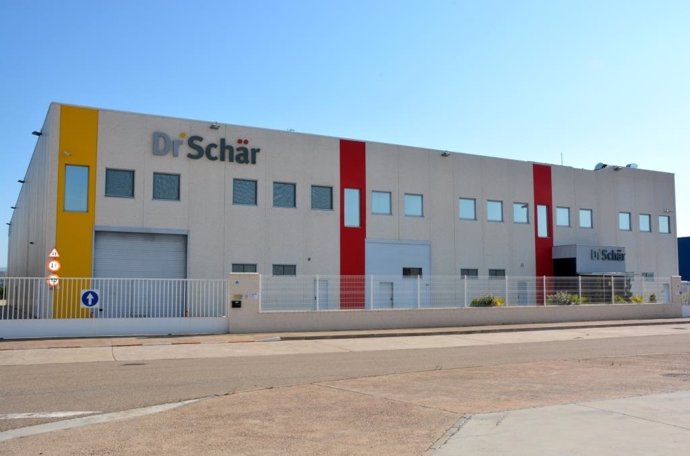 Planta de Dr. Schär en Alagón (Zaragoza)