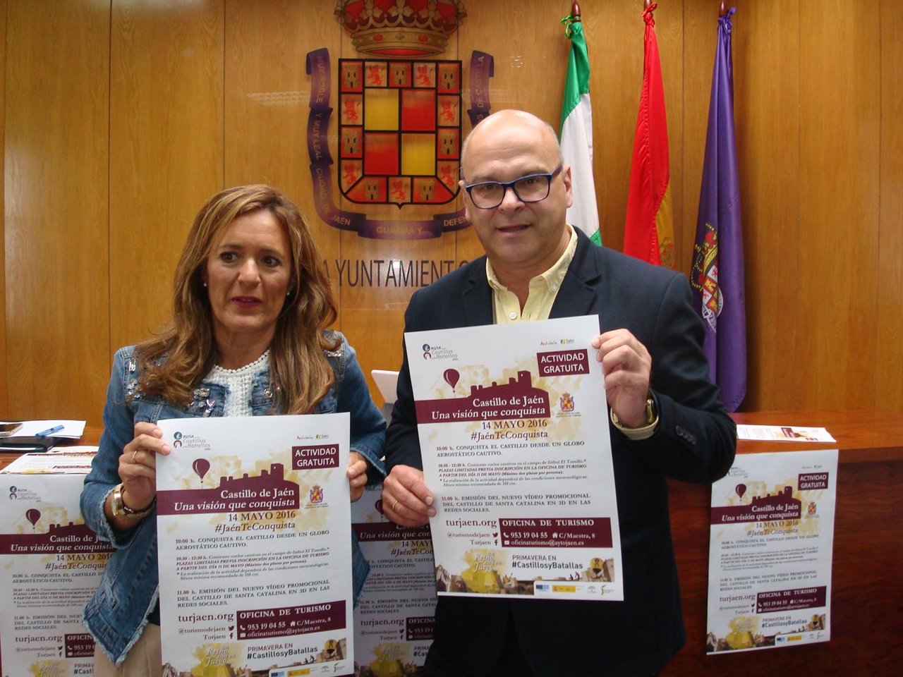 Presentación de la actividad 'Castillo de Jaén, una visión que conquista'
