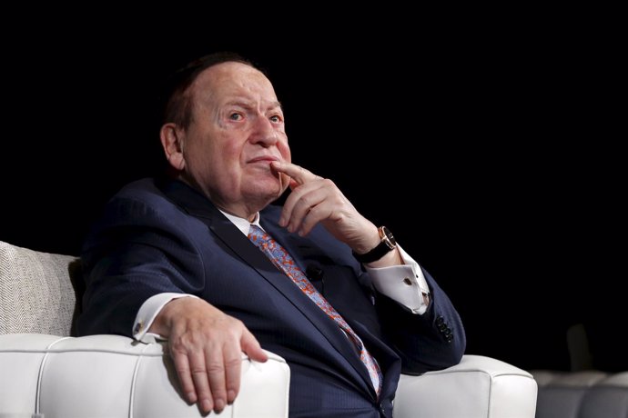 El magnate estadounidense Sheldon Adelson