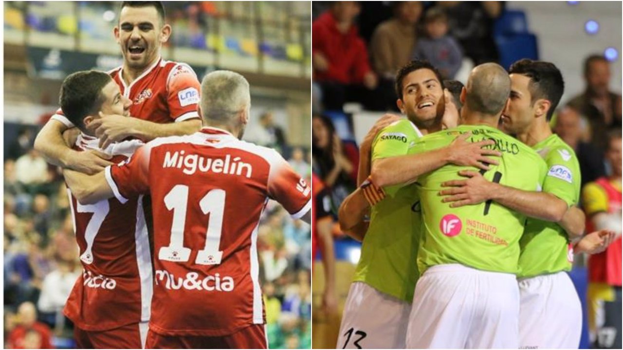 ElPozo Murcia y Palma Futsal se miden en una final de Copa inédita