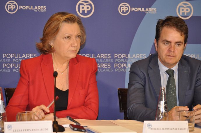 Luisa Fernanda Rudi y Roberto Bermúdez de Castro (PP-Aragón).