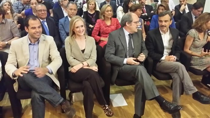Ignacio Aguado, Cristina Cifuentes, Ángel Gabilondo y José Manuel López