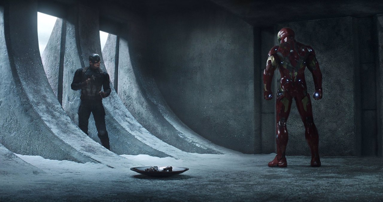 Capitan América y Iron Man en Civil War