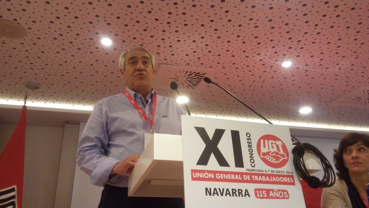 Jesús Santos, nuevo secretario general de UGT Navarra