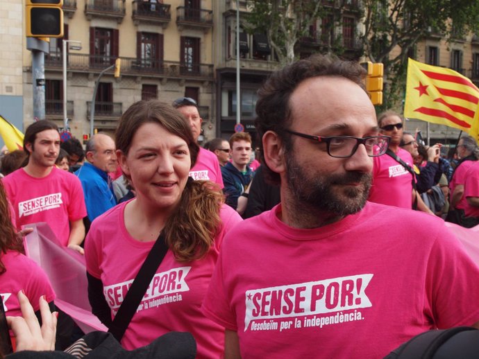 El diputado de la CUP en el Parlament Benet Salellas 