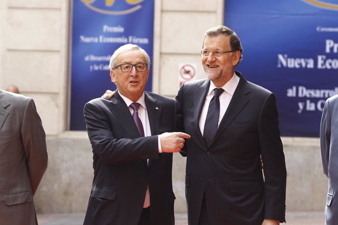 Juncker y Rajoy