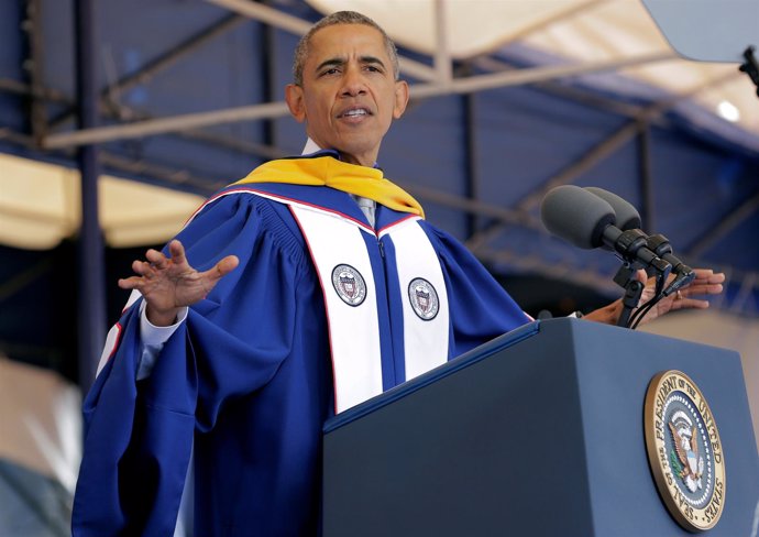 Obama en discurso en la universidad de Howard