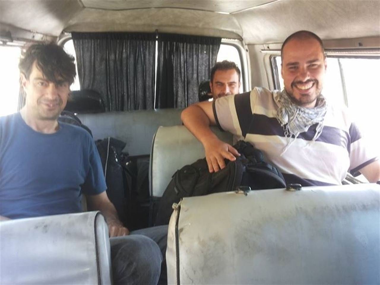 Periodistas secuestrados en Siria