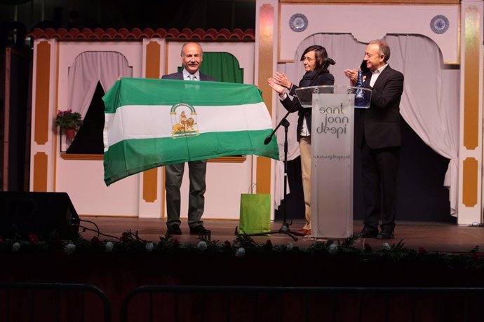 La consejera de Cultura, Rosa Aguilar, en Sant Joan Despí