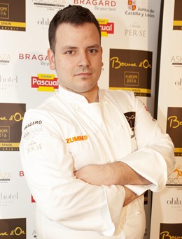Juan Manuel Salgado, en la final europea de Bocuse D'Or
