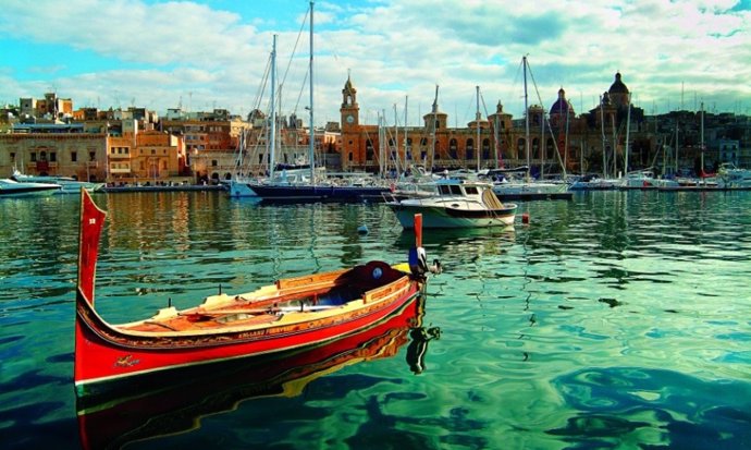 Ciudad de Vittoriosa en Malta