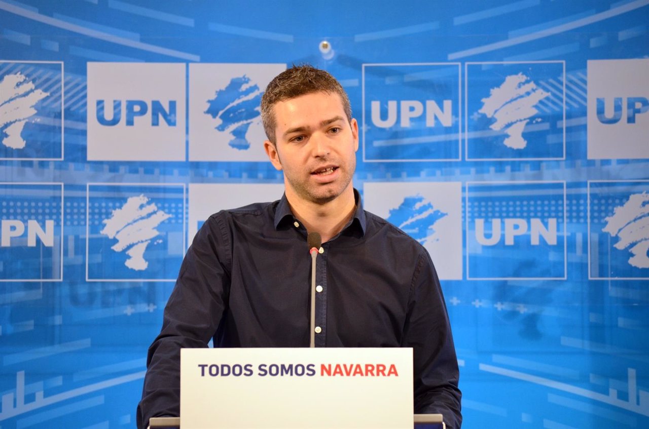 El secretario de Organización de UPN, Jorge Esparza