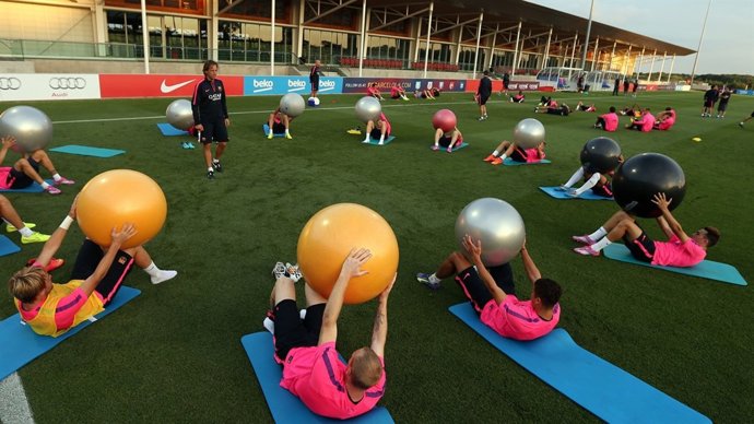 Pretemporada del Barcelona en Inglaterra