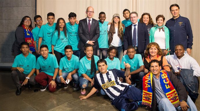 Shakira en el Camp Nou/ Europa Press