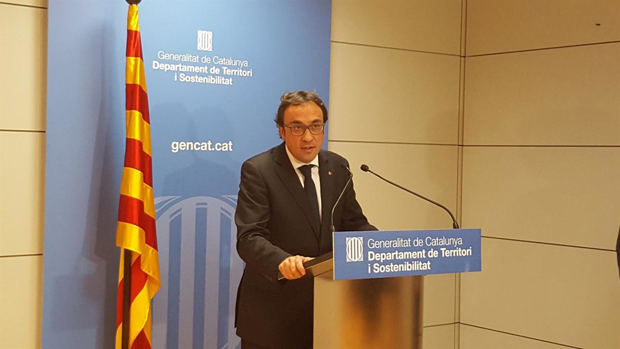 El conseller de Territorio y Sostenibilidad de la Generalitat, Josep Rull