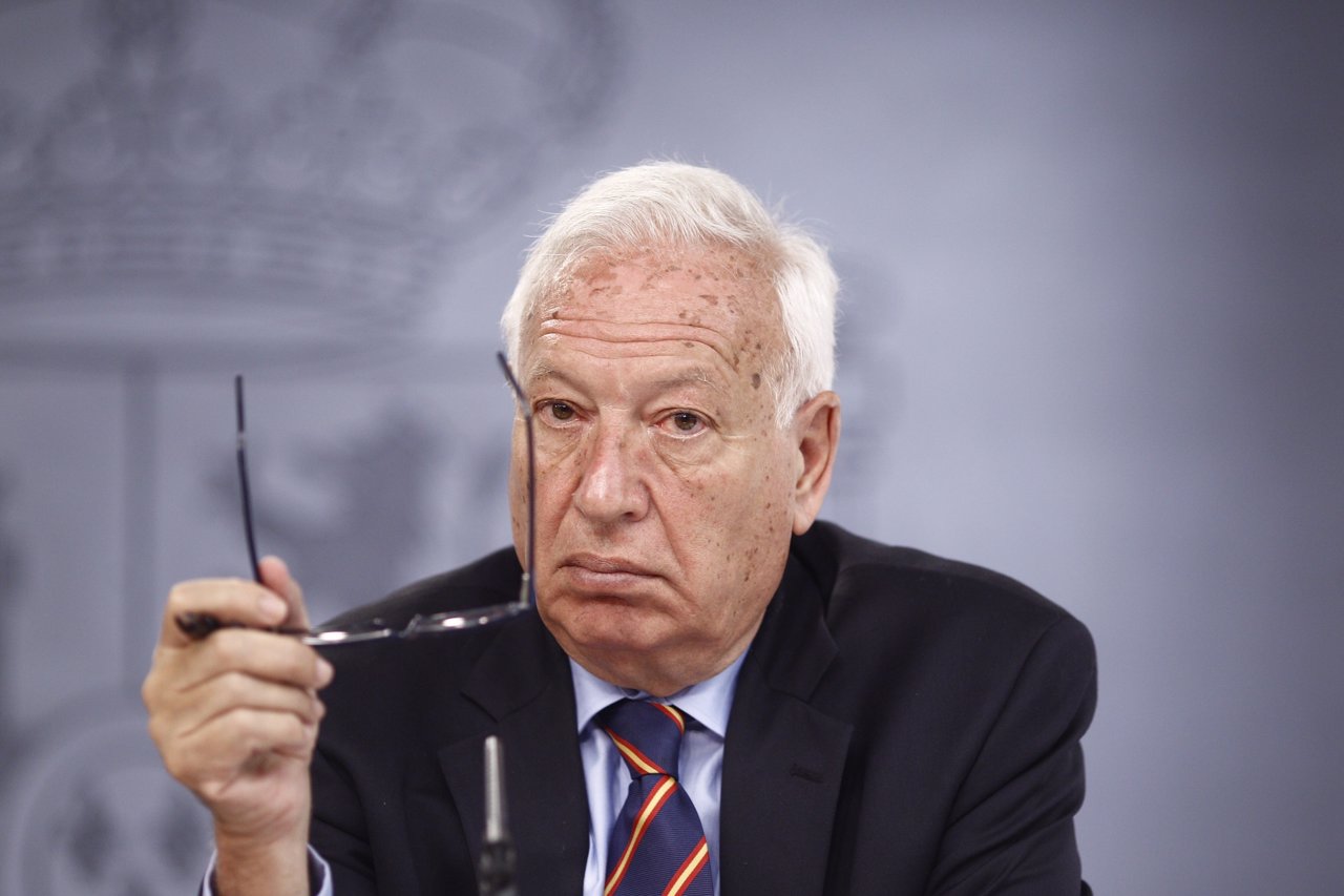 José Manuel García Margallo tras el Consejo de Ministros