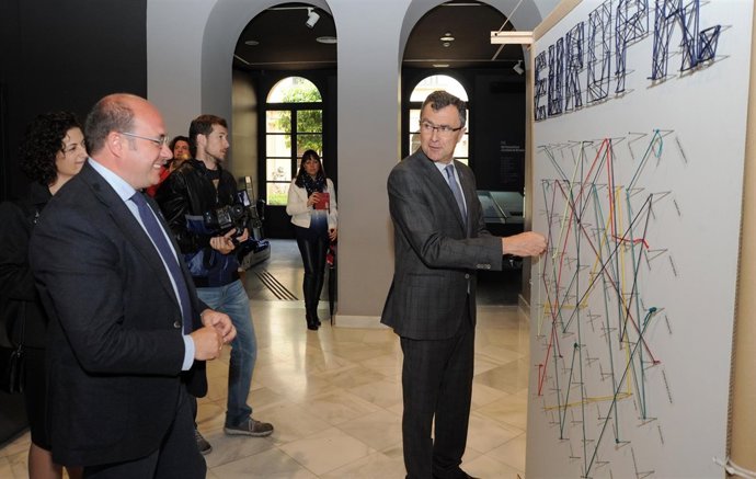Inauguración de la exposición de 'El Día de Europa'