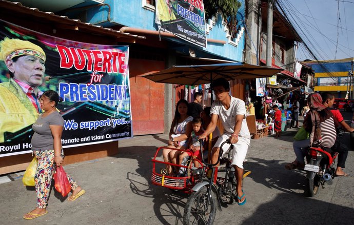 Jornada electoral en Filipinas